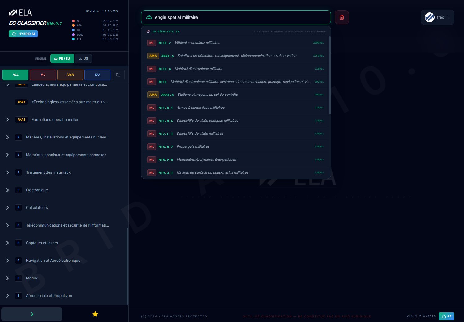 EC Classifier - ECC5